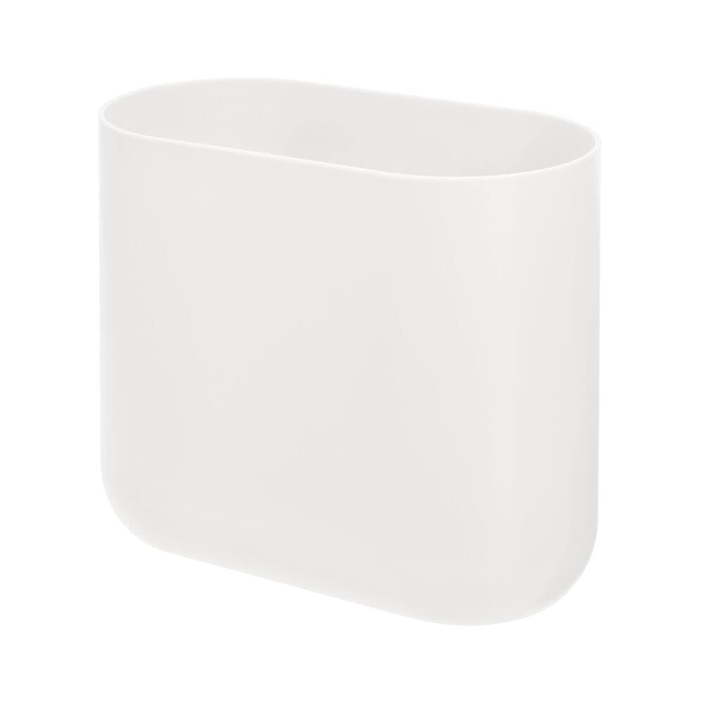 Small Slim Plastic Bathroom Trash Can