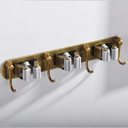 Mop Broom Holder Wall Mount Garden Tool Organizer