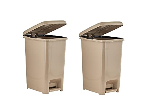 Slim Step On Trash Can (2 Count)