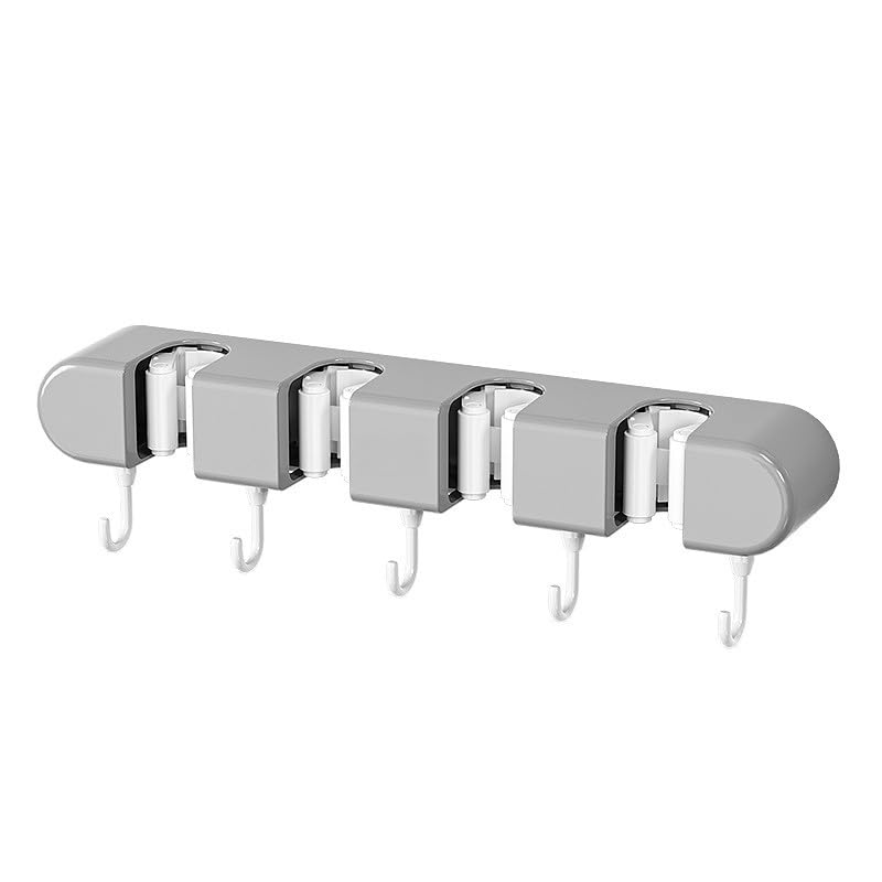 Strong Adhesive Broom Holder Wall Mount (6 Count)