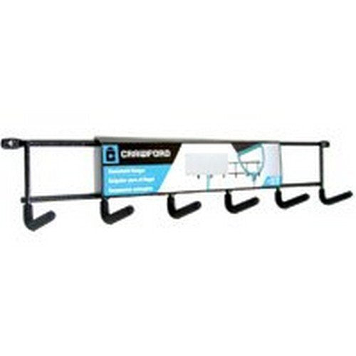 Lehigh Zinc Plated Black Steel Hanger Holder 15 lb. Capacity 1 pk