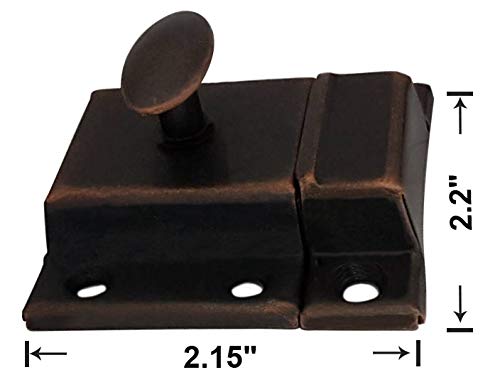 Oval Turn Cabinet Latch
