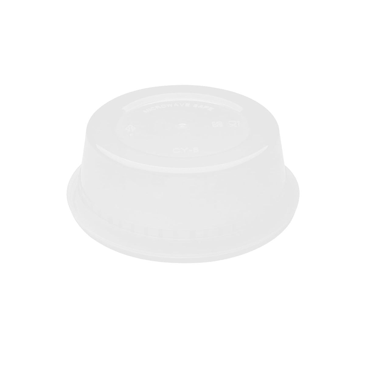 8oz 240 ct] Clear PP Injection Molded Round Deli Containers with Lids (240 Count)
