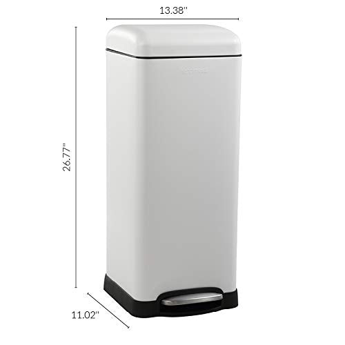 Betty 8 Gal Step Trash Can Soft