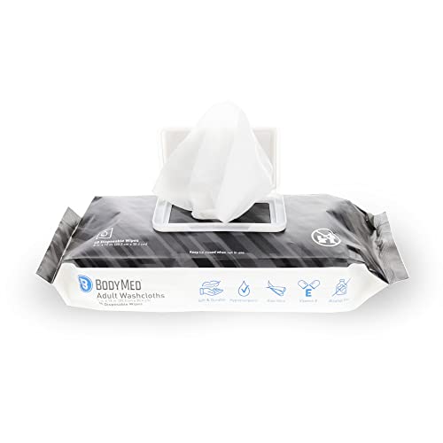 Adult Scent Free Disposable Incontinence Wipes (48 Count)