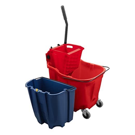 35 Qt Mop Bucket System with Wringer and Insert