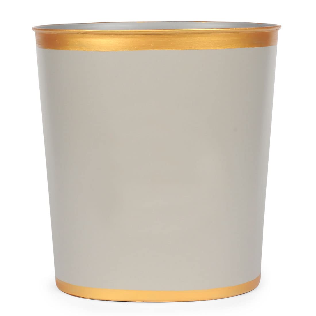 Mattie Oval Waste Basket for Bathroom Decorative