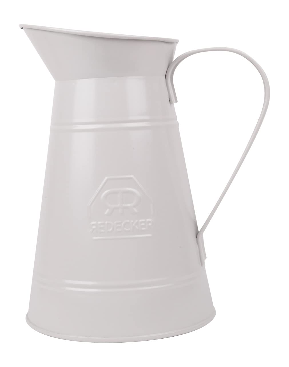 White Coated Metal Toilet Brush Holder Only