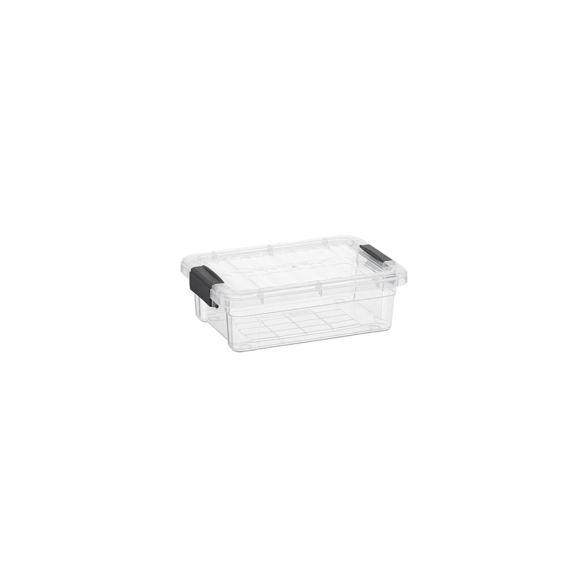0.7 Quart Mini Clear Plastic Storage Container with Lid (5 Count)