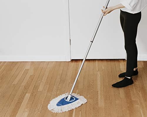 Dry Mop with Adjustable Handle