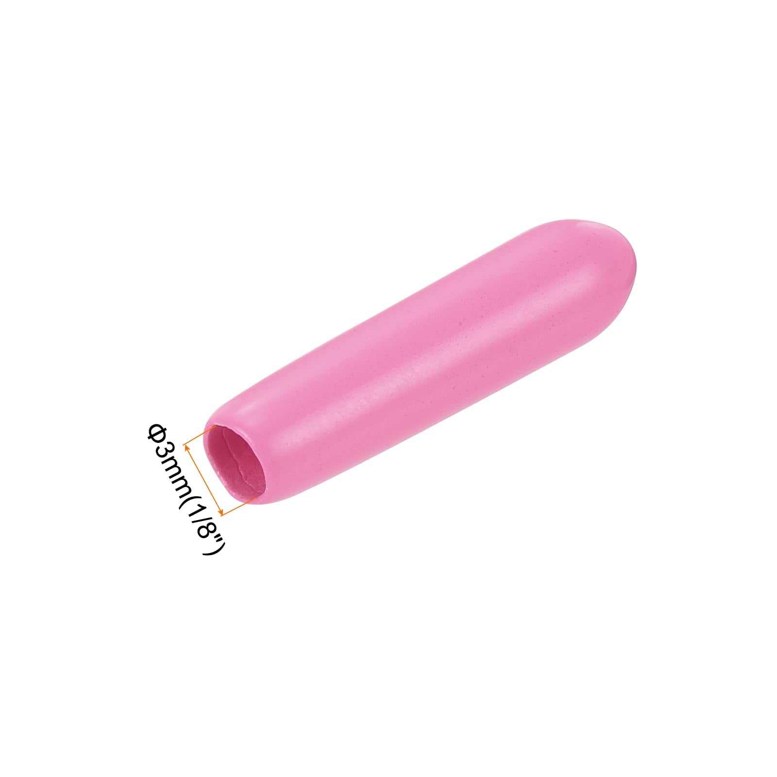 20pcs Rubber End Caps 3mm
