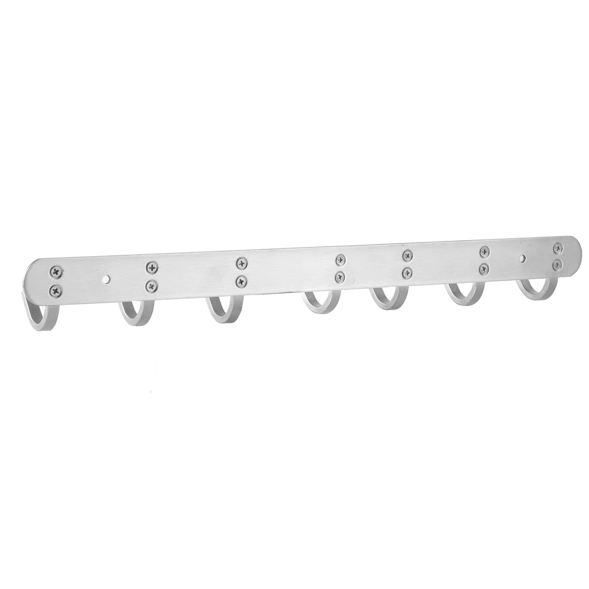 304 Stainless Steel Brushed Nickel Coat Hook Hanger Wall Mounted 17