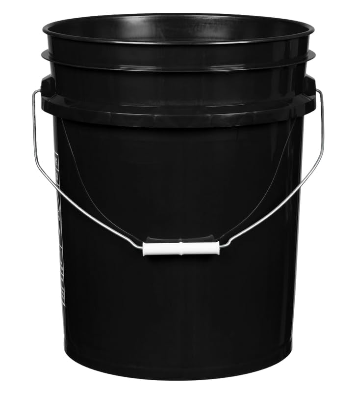 5 Gallon Premium HPDE Plastic Bucket (2 Count)