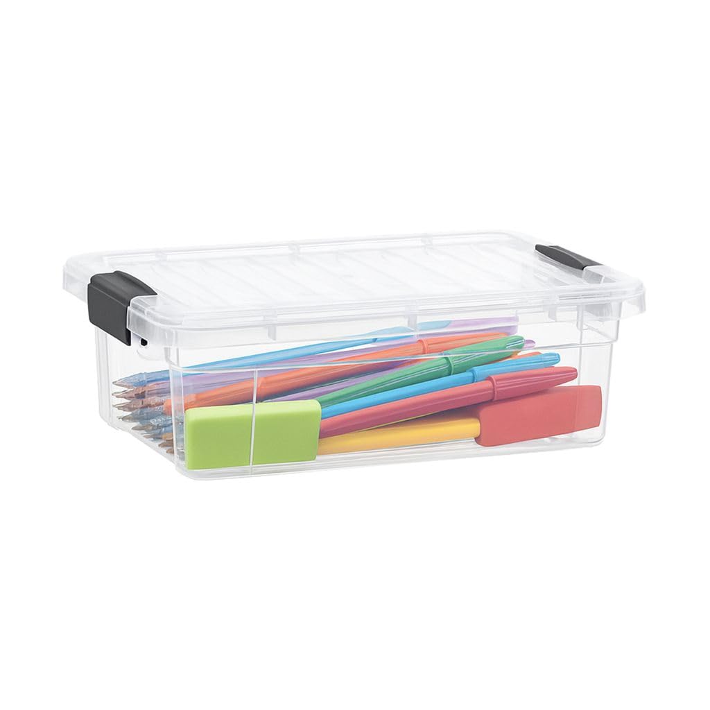 Clear Storage Boxes with Lids