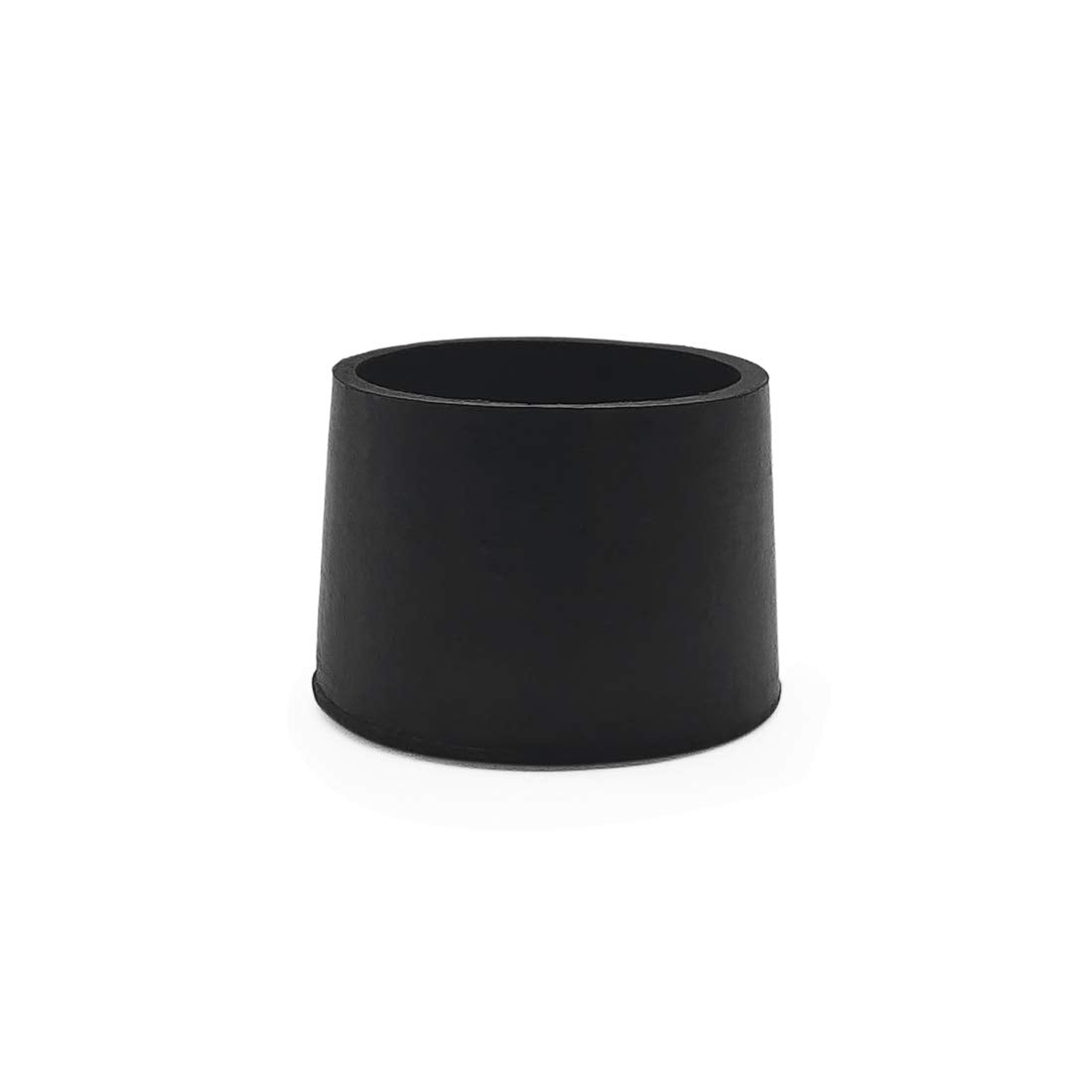 4 Pieces 40mm Rubber Chair Leg Caps Round (4 Count)