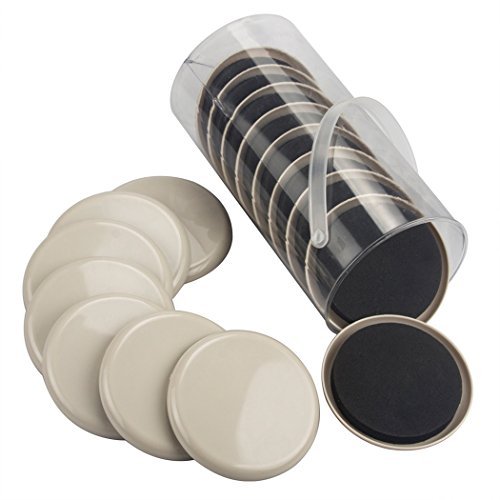 3.5 inch Reusable Furniture Movers Sliders for Carpet (16 Count)