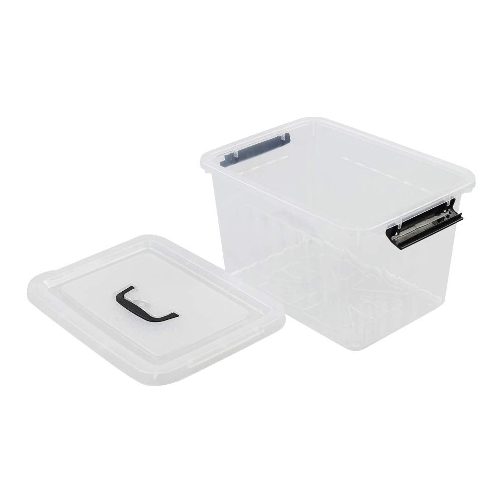 10 L Clear Plastic Latching Box