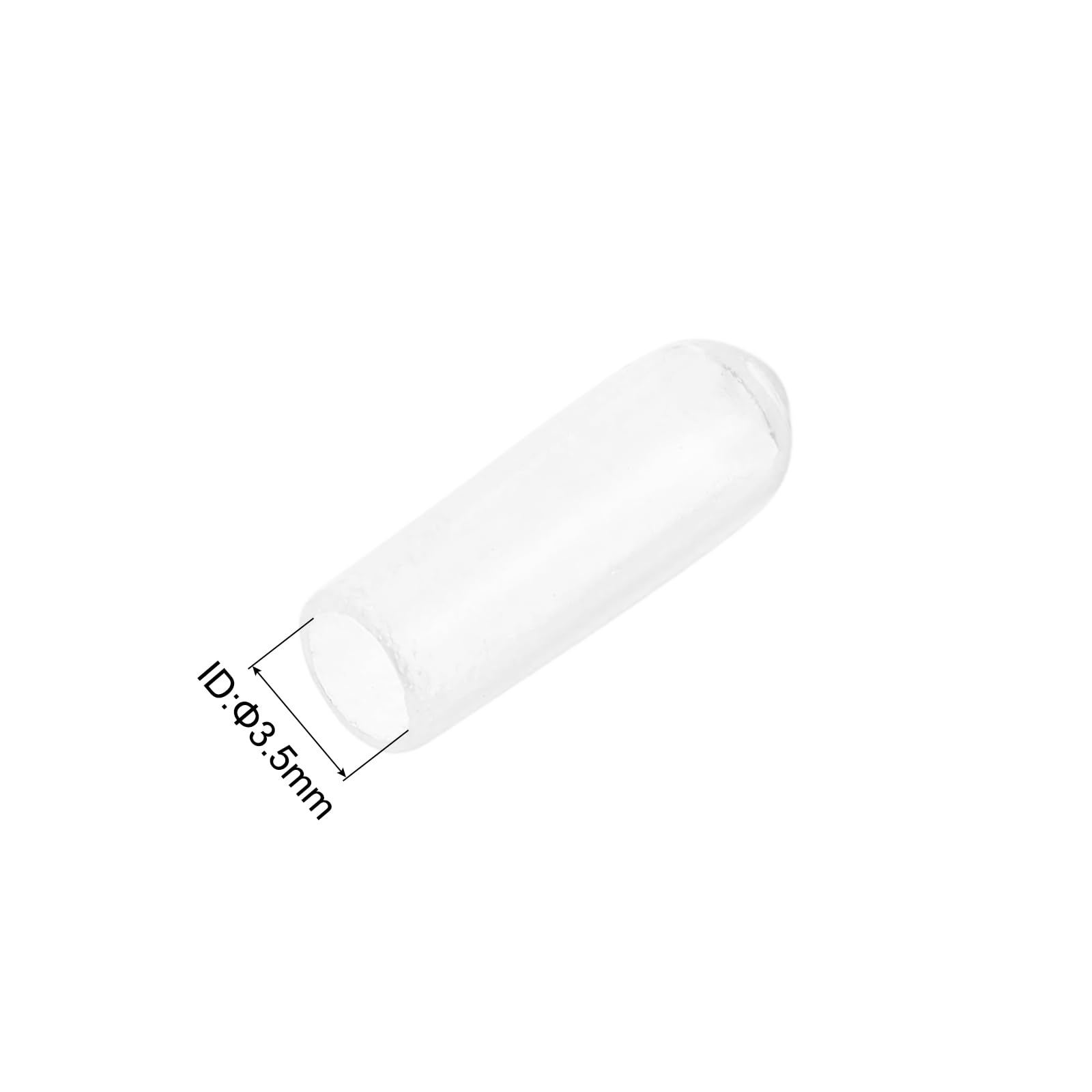 20pcs Rubber End Caps Protective Caps 3.5mm