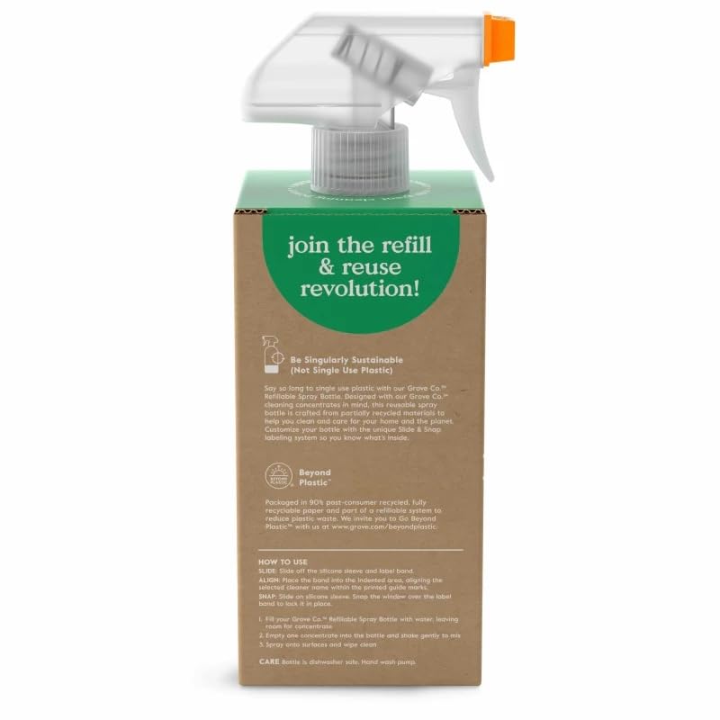 Refillable Glass Spray Bottle