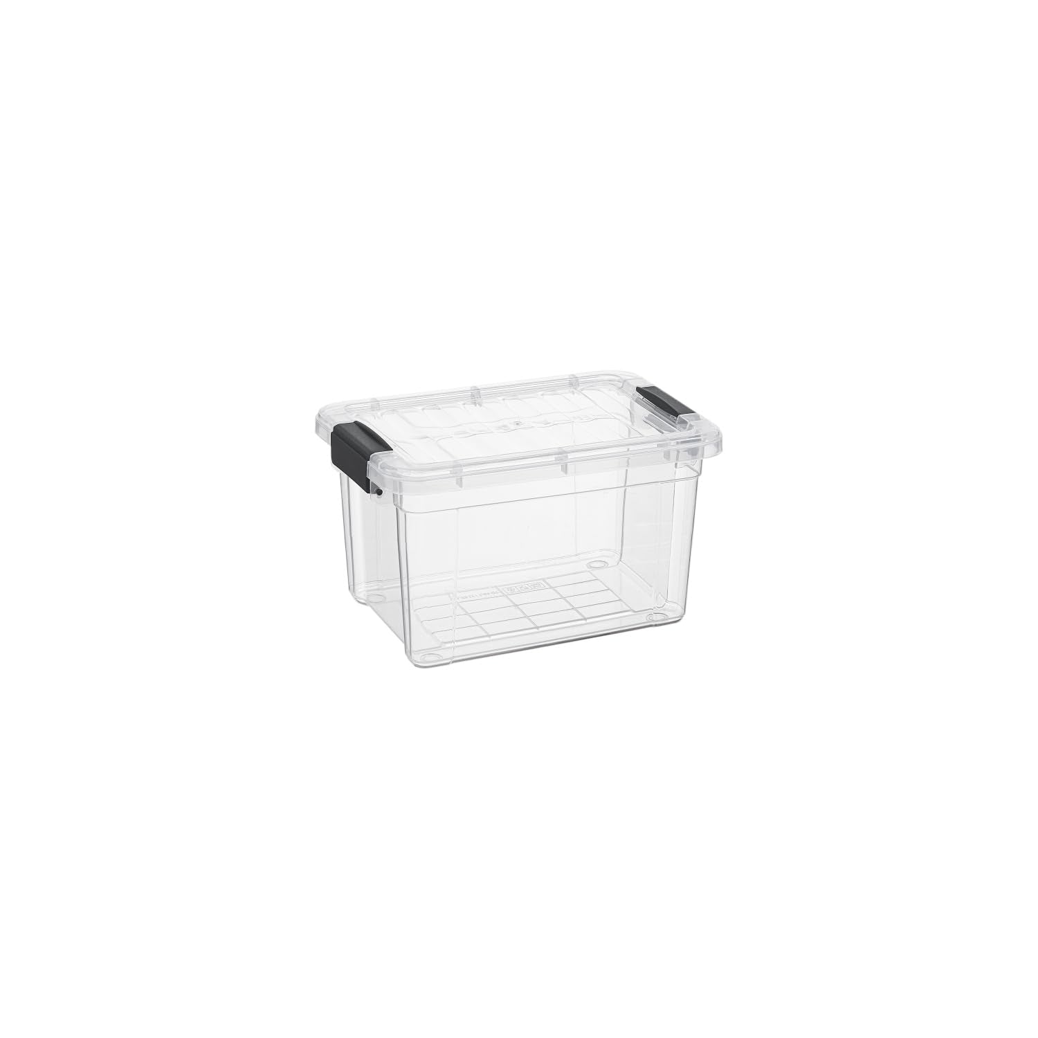 1.4 Quart Mini Clear Plastic Storage Container with Lid (5 Count)