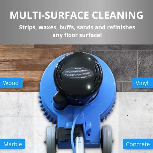 Core 13 inch Electric Floor Buffer Scrubber and Polisher Machine (37 Count)
