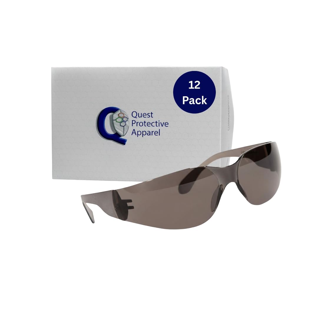 Quest Anti Fog Safety Glasses (12 Count)