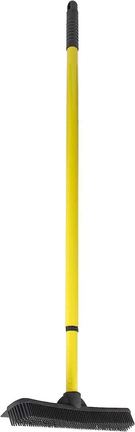 Pet Hair Removal Rubber Broom
