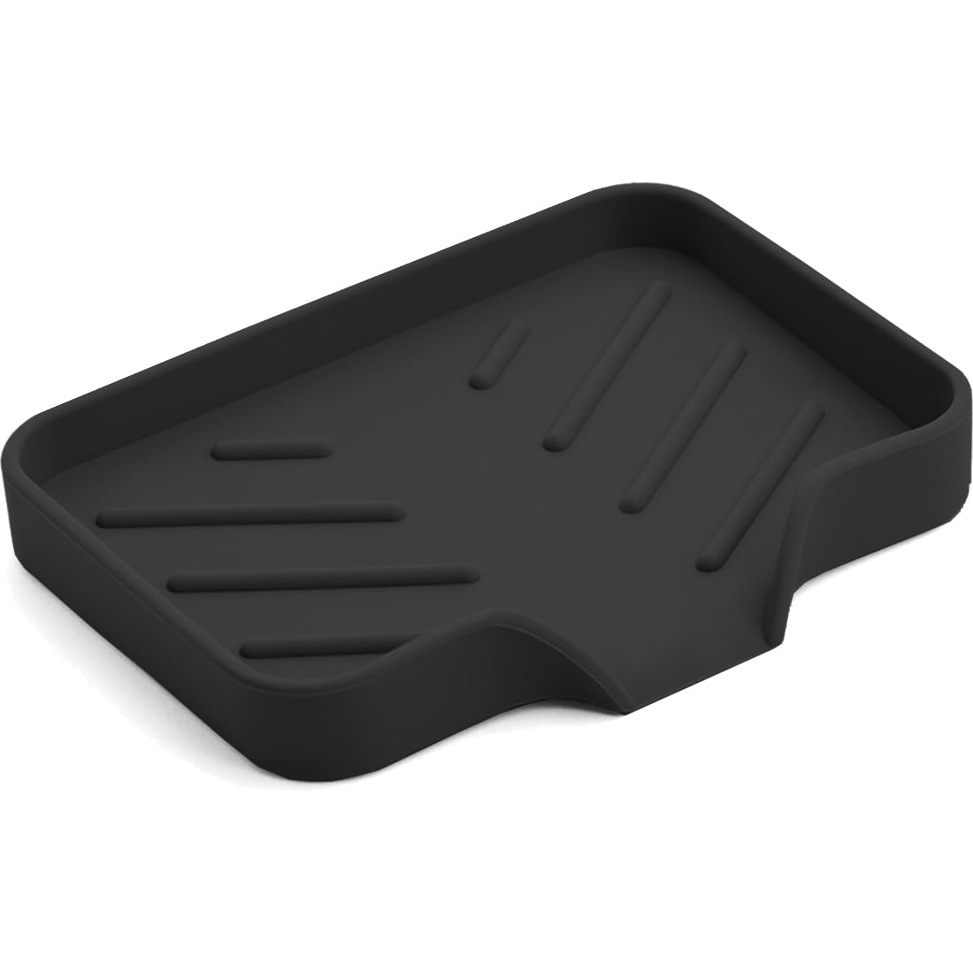 Sponge Holder with Drain Spout for Kitchen Sink