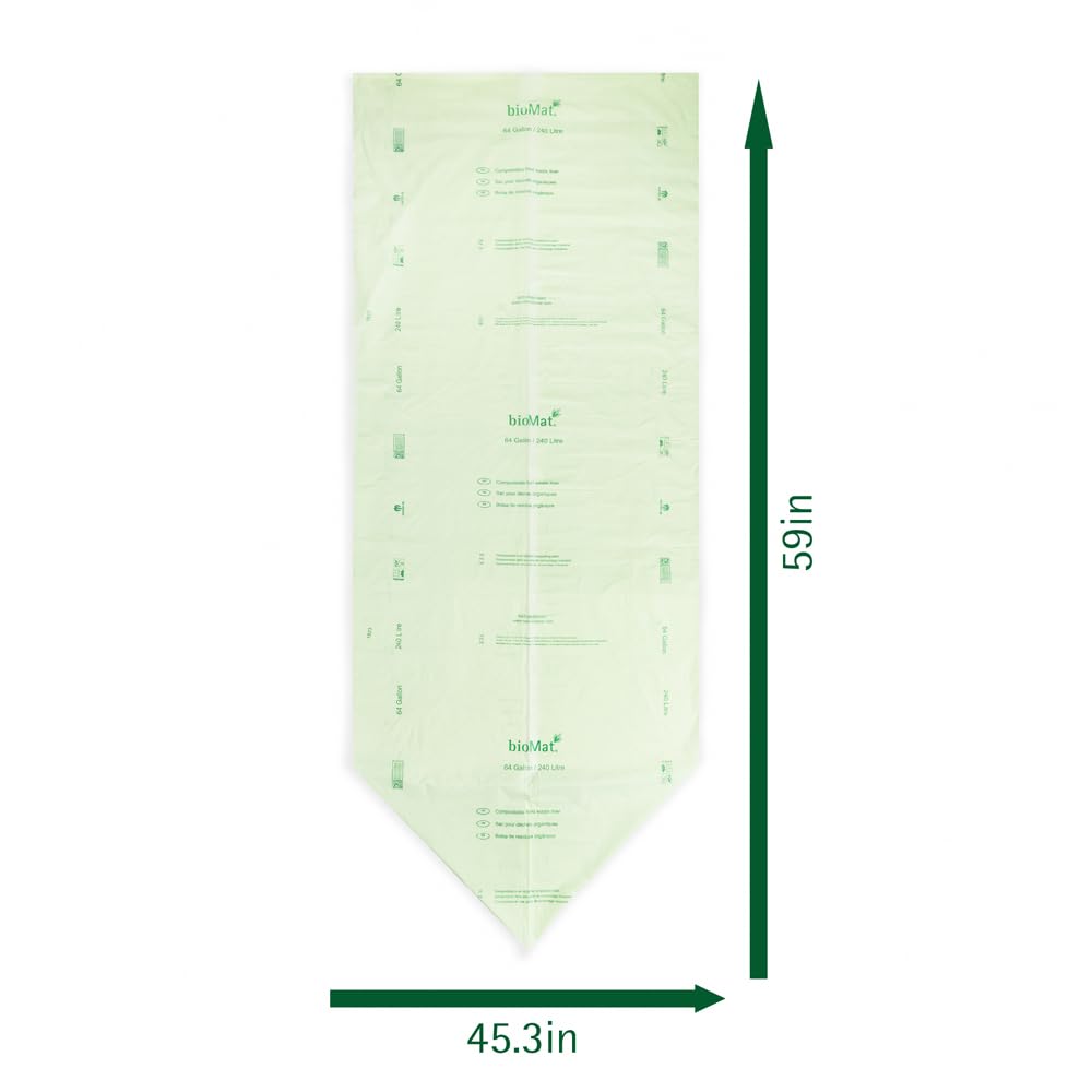64 Gallon Compostable Food Scrap Bags (30 Count)