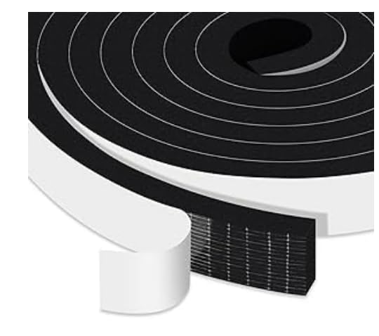 Strong Adhesive Foam Seal Strips for Door & Window (40 Foot)