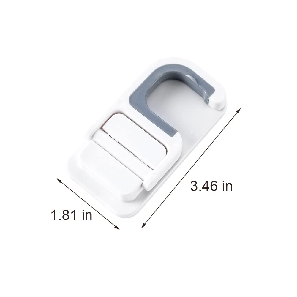 4PCS Wall Mount Mop Holder