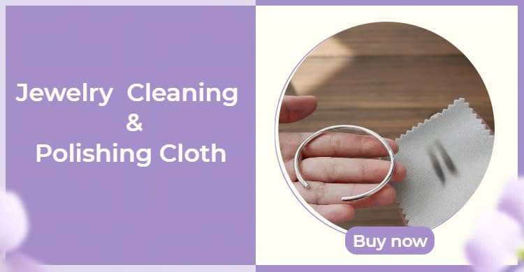 50 Pieces Jewelry Cleaning Cloths Polishing Cloths Sterling Silver