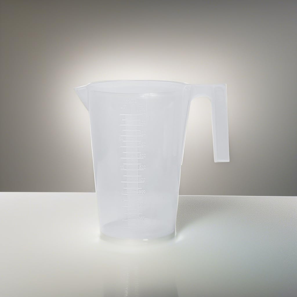 SP Bel Art Tall Form 1000ml Polypropylene Graduated Pitcher