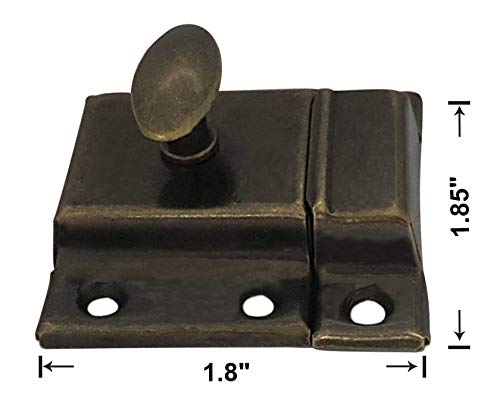 Oval Turn Cabinet Latch