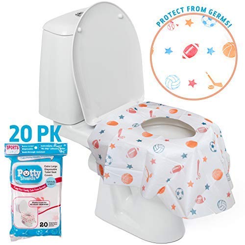 Waterproof Disposable Toilet Seat Covers (20 Count)