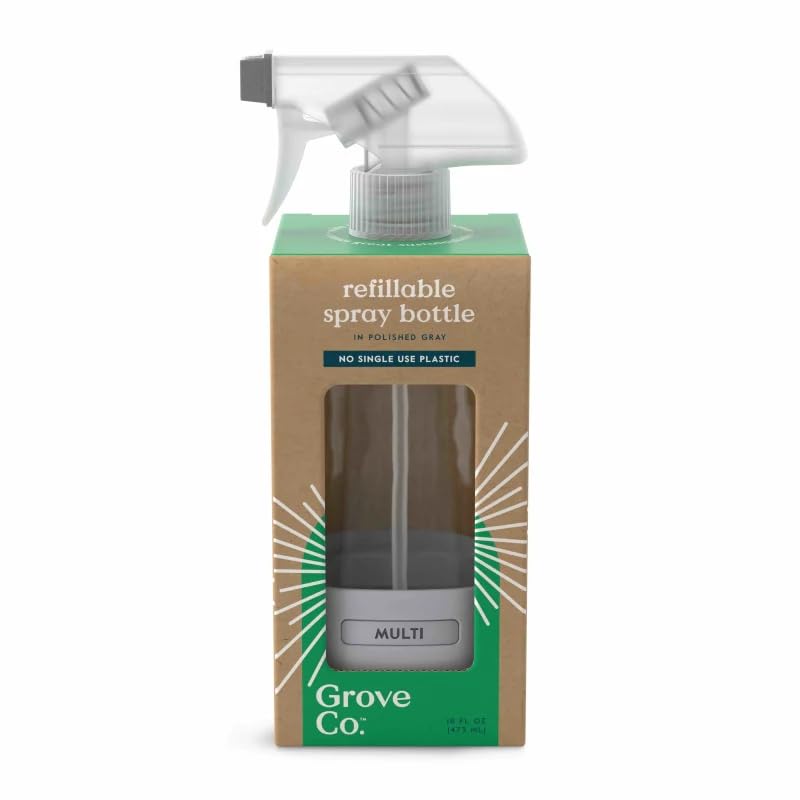 Refillable Glass Spray Bottle for Cleaning