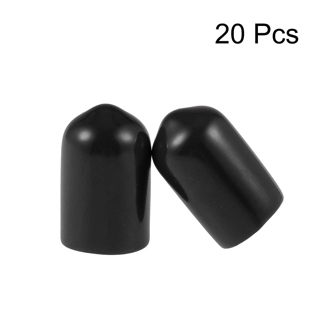 20pcs Rubber End Caps 5 (20 Count)