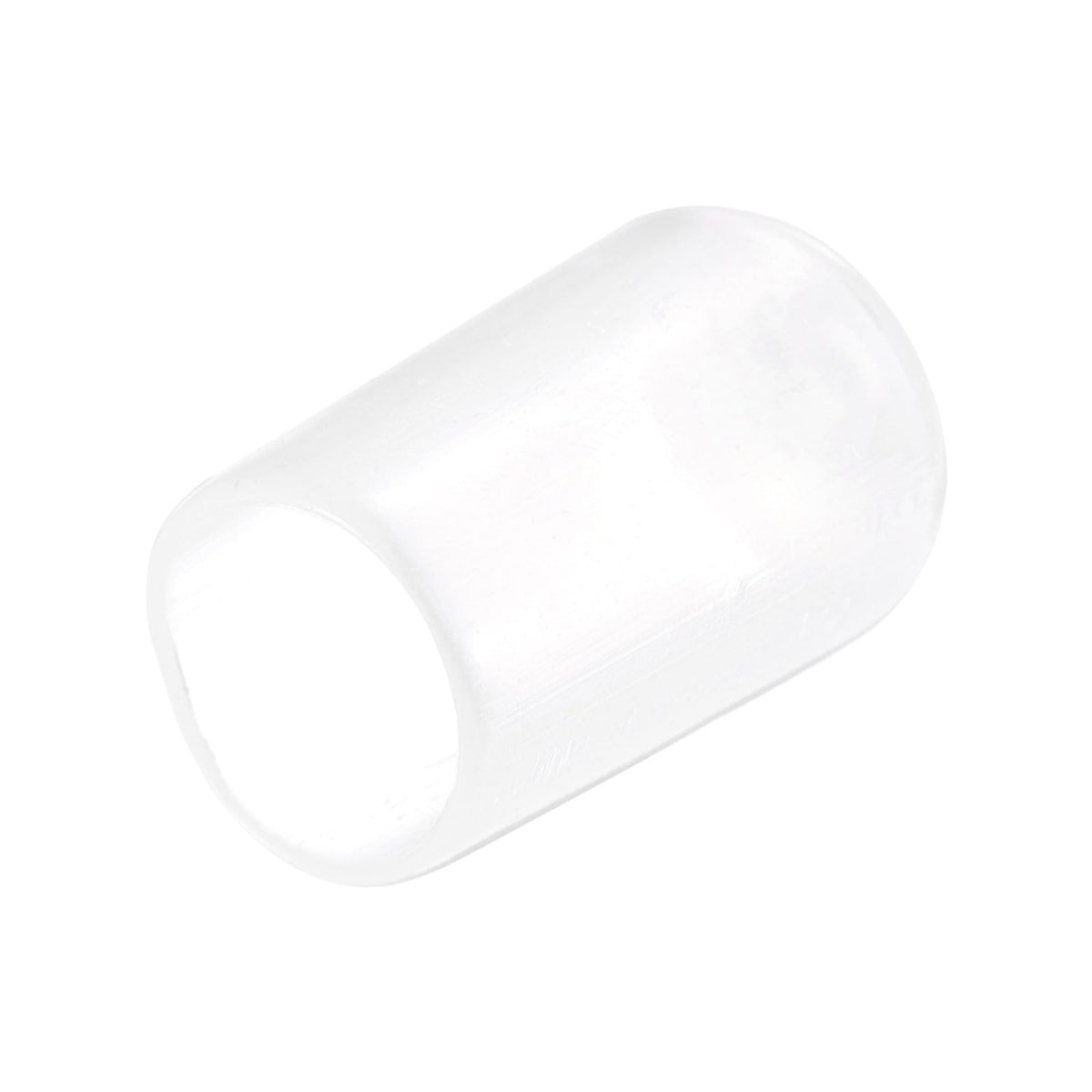 20pcs Rubber End Caps 9mm ID Vinyl PVC Round Tube Bolt Cap Cover Screw Thread Protectors Clear