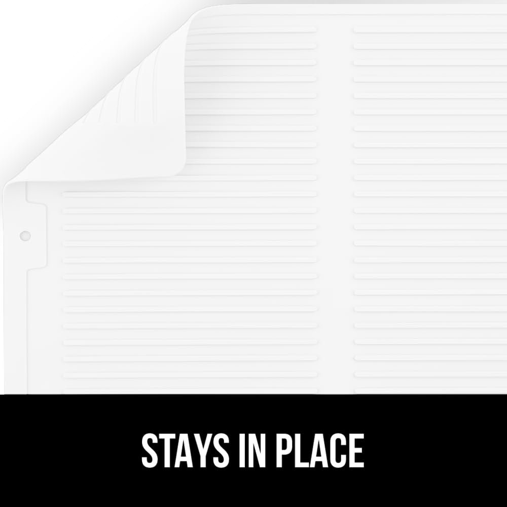 100% BPA Free Patented Silicone Dish Drying Mat for Kitchen Counter