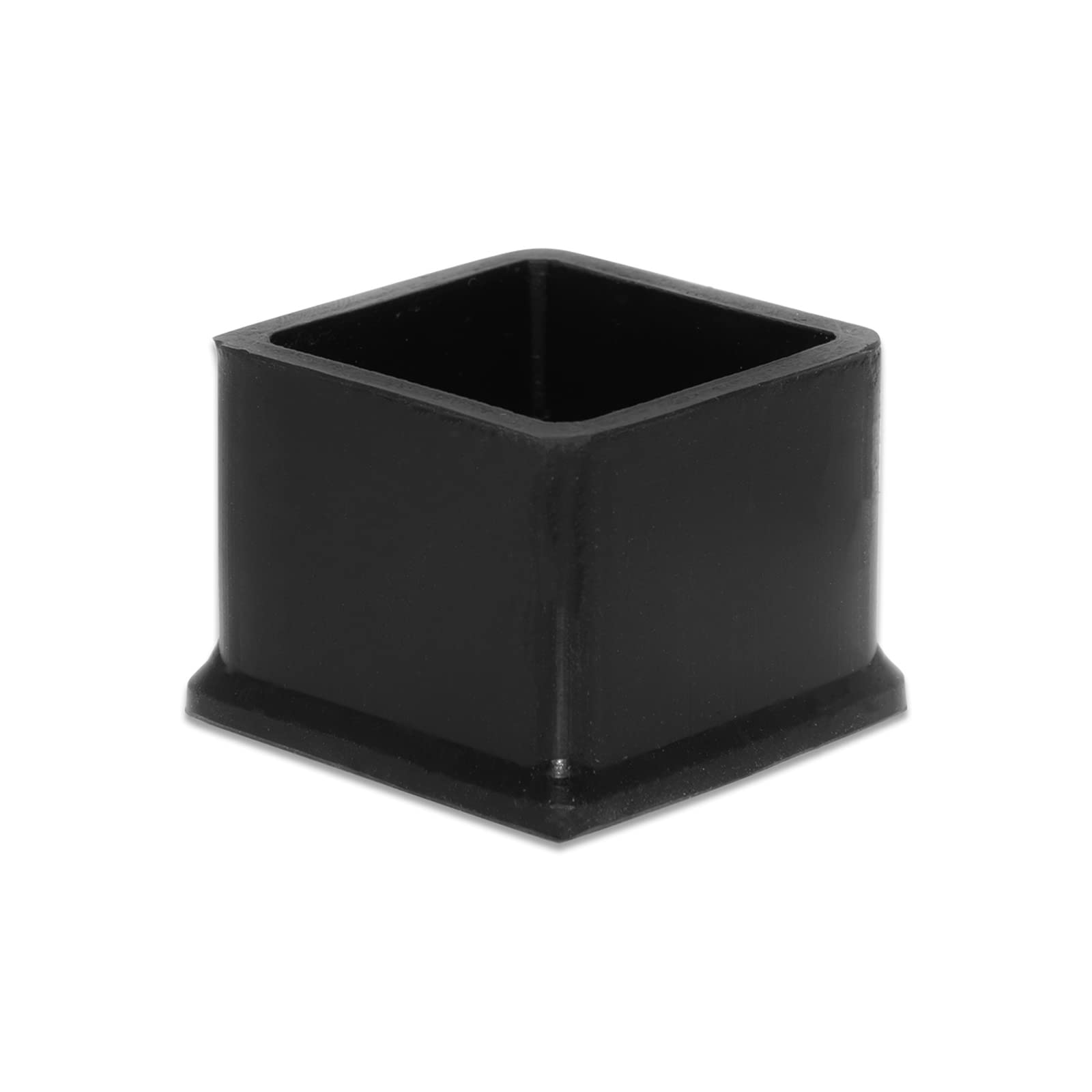 Durable Non Marking Silicone Chair Leg Caps Tips Floor Protectors Square Furniture Table Leg Covers (20 Count)