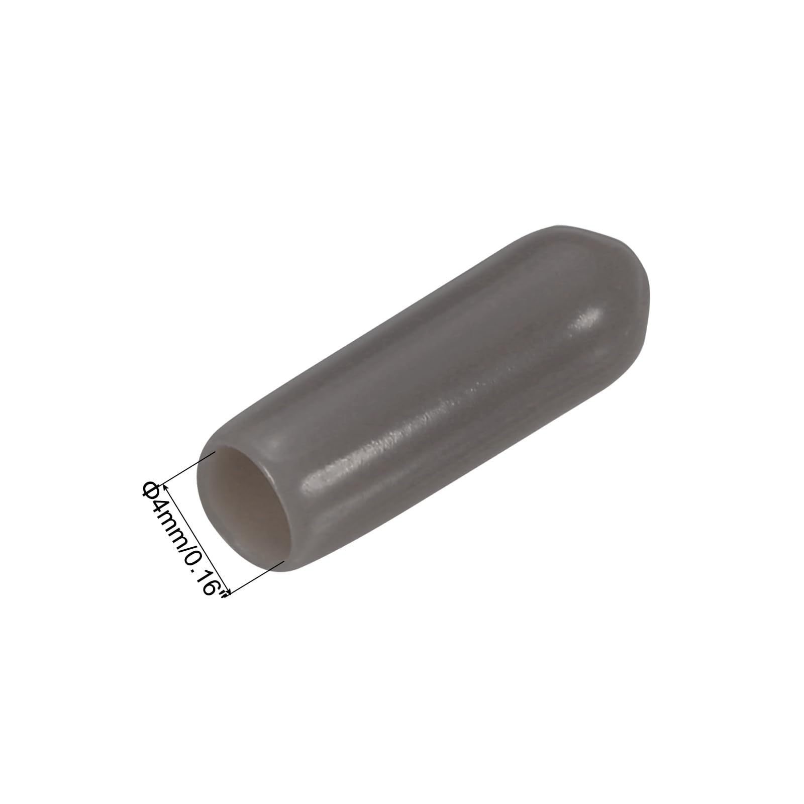 20pcs Rubber End Caps 4mm