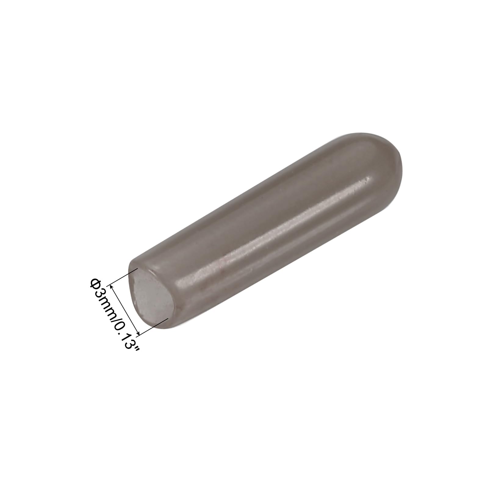 20pcs Rubber End Caps 3mm