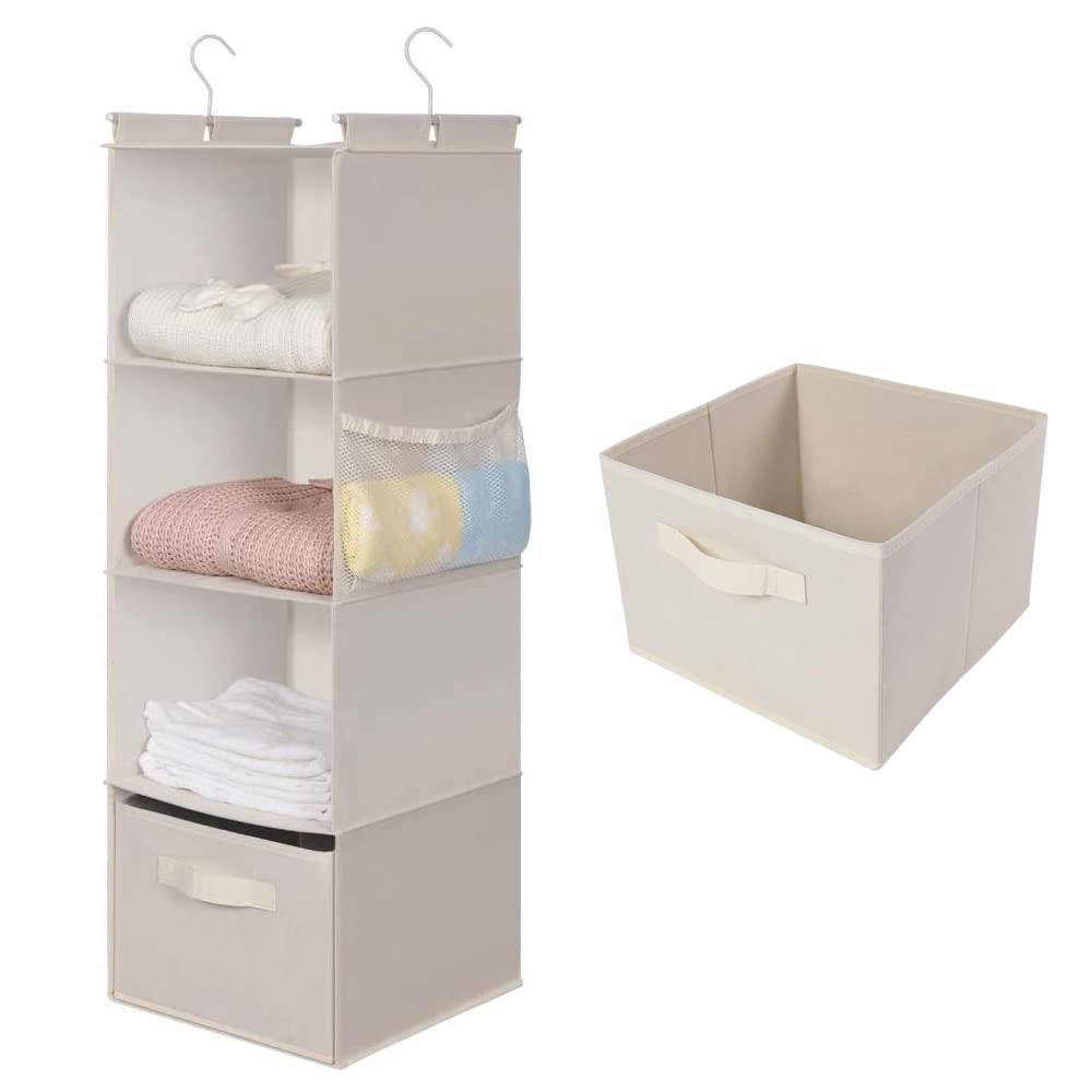 4 Shelf Hanging Closet Organizer