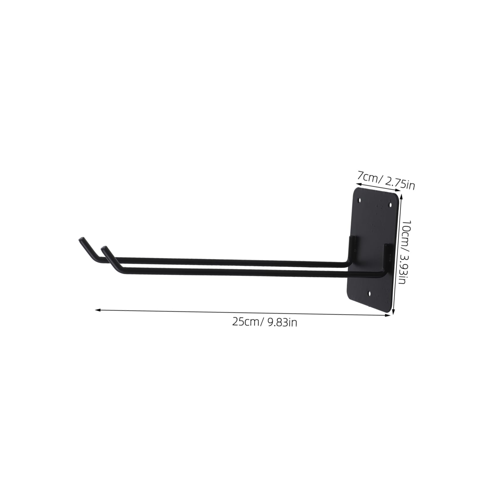 Wall Mount Garden Tool Organizer Heavy Duty Broom Holder for Rakes Shovels and Mops Space
