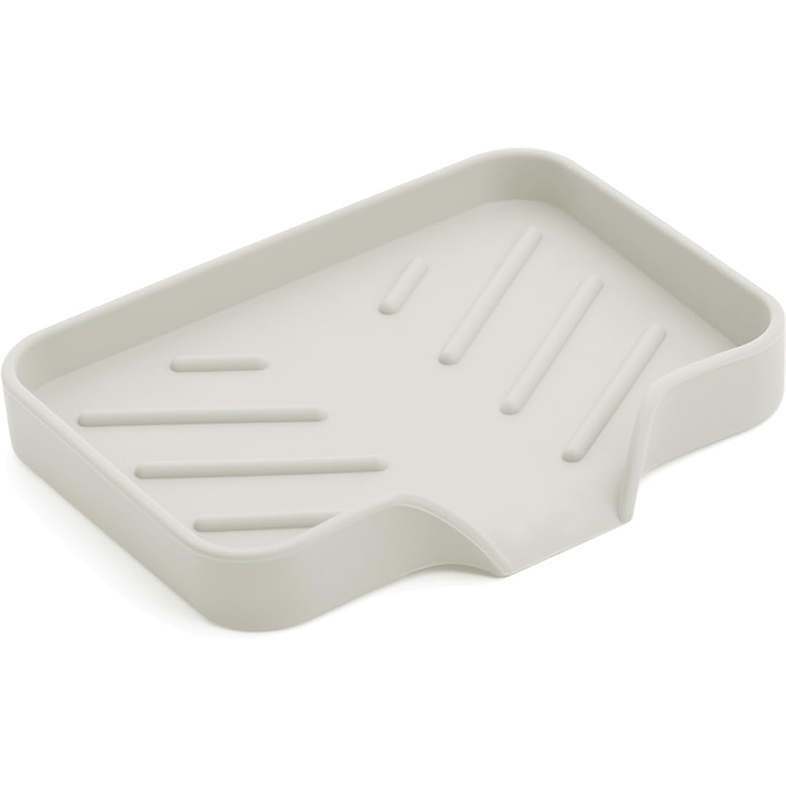 Sponge Holder with Drain Spout for Kitchen Sink