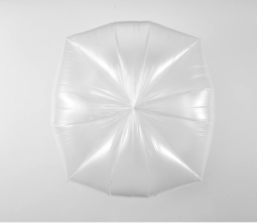 45 48 Gallon Clear Trash Bags Can Liners 43" x 48" 200 Pack (200 Count)