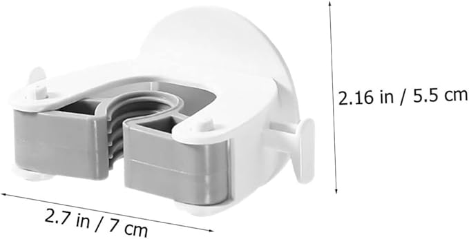 4pcs Broom Hanger Wall Mount Mop Clip Safe Material for Strong and Storage Easy Wall Installation