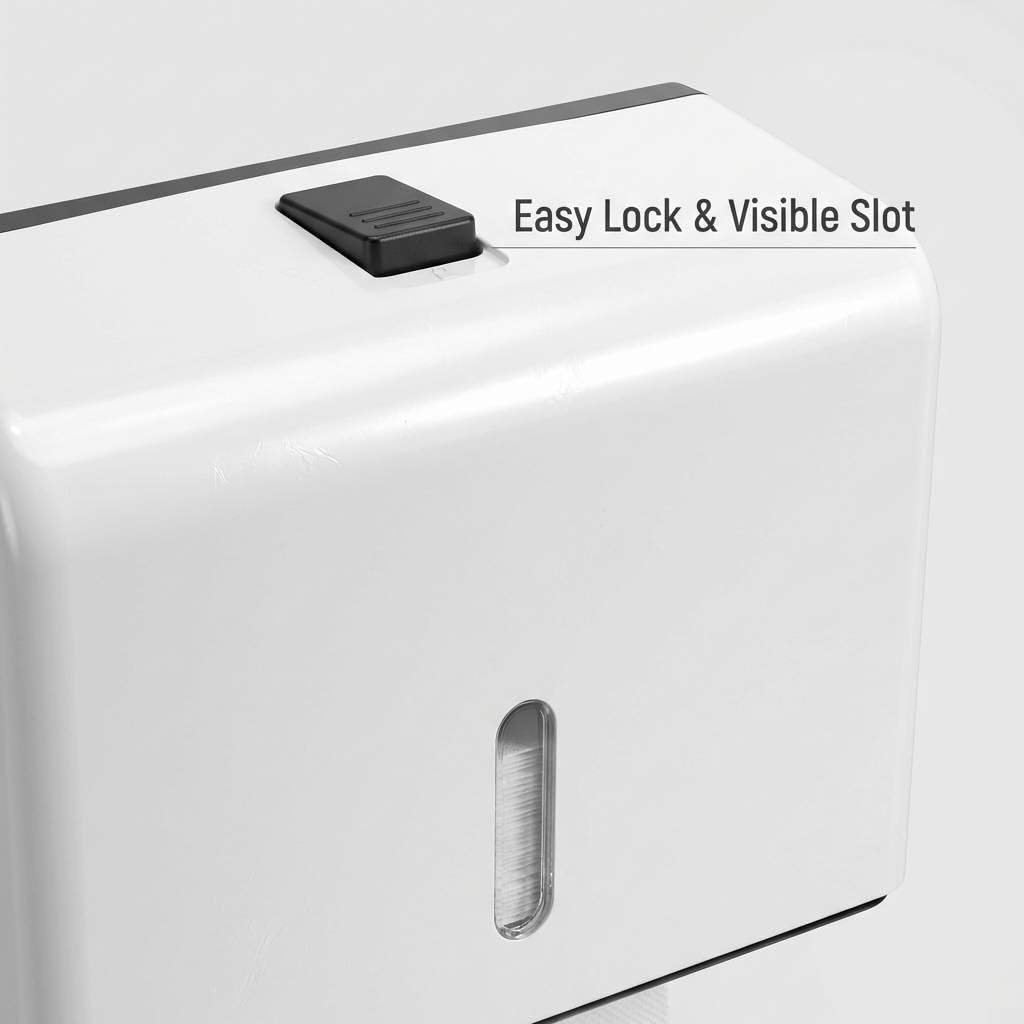 Wall Mount Paper Towel Dispenser 2 Pack (2 Count)