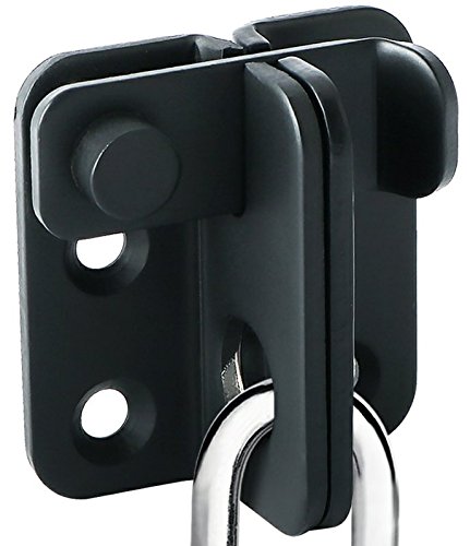 Black Flip Latch Gate Latch