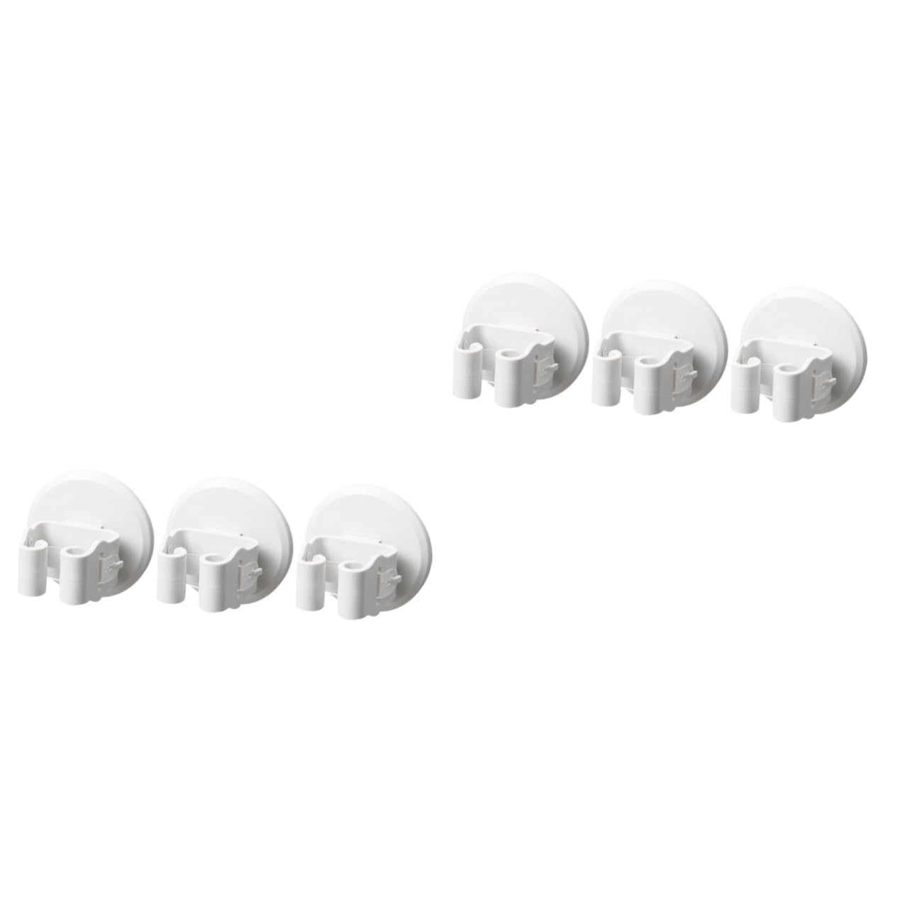 6pcs Wall mounted Mop and Broom Holder